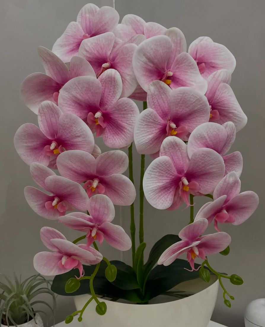 Orquídea Artificial em Vaso 59cm - FintaVita