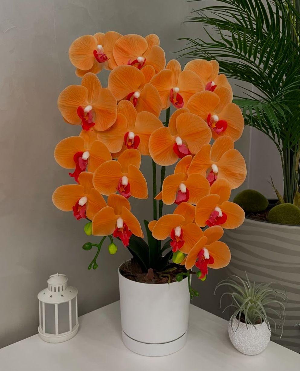 Orquídea Artificial em Vaso 59 cm - FintaVita