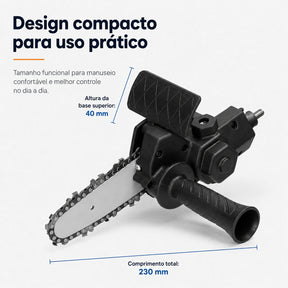 Adaptador Serra Titanium para Furadeira- Lâmina Titânio Portátil