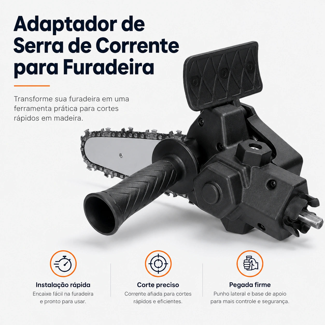 Adaptador Serra Titanium para Furadeira- Lâmina Titânio Portátil