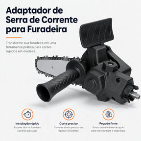 Adaptador Serra Titanium para Furadeira- Lâmina Titânio Portátil