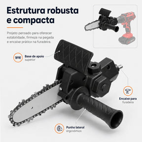 Adaptador Serra Titanium para Furadeira- Lâmina Titânio Portátil