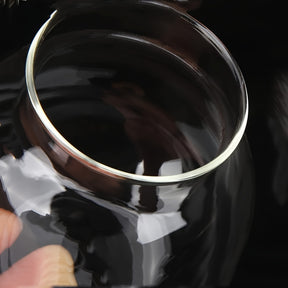 Vaso de Planta Hidropônico de Vidro Moderno