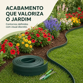 Limitador de Grama 25m Separador de Jardim Divisor Canteiro