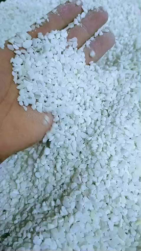 3 Kg - Pedra Branca Para Decorações de aquários, jardins e vasos em geral