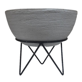 Suporte tripé 18x15cm para vaso de planta