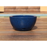 Vaso de Planta Decorativo Bacia Redonda N1 Luxo  Polida lisa com Prato coletor