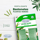 Fertilizante em Bastonetes NutriForte  – 30 Unidades - Nutrição Prolongada e Liberação Gradual De Nutrientes para Suas Plantas