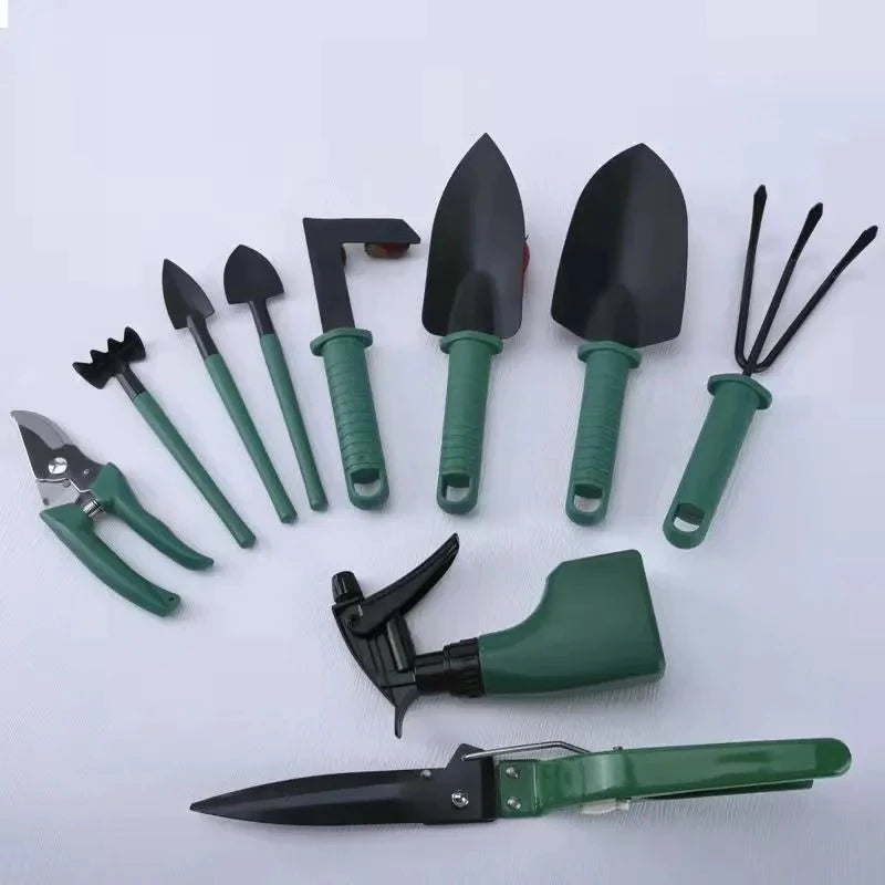 Kit de Ferramentas para Jardinagem Completo com Maleta 10 peças