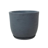 Vaso de Planta Redondo Bojo Escovado Número 2