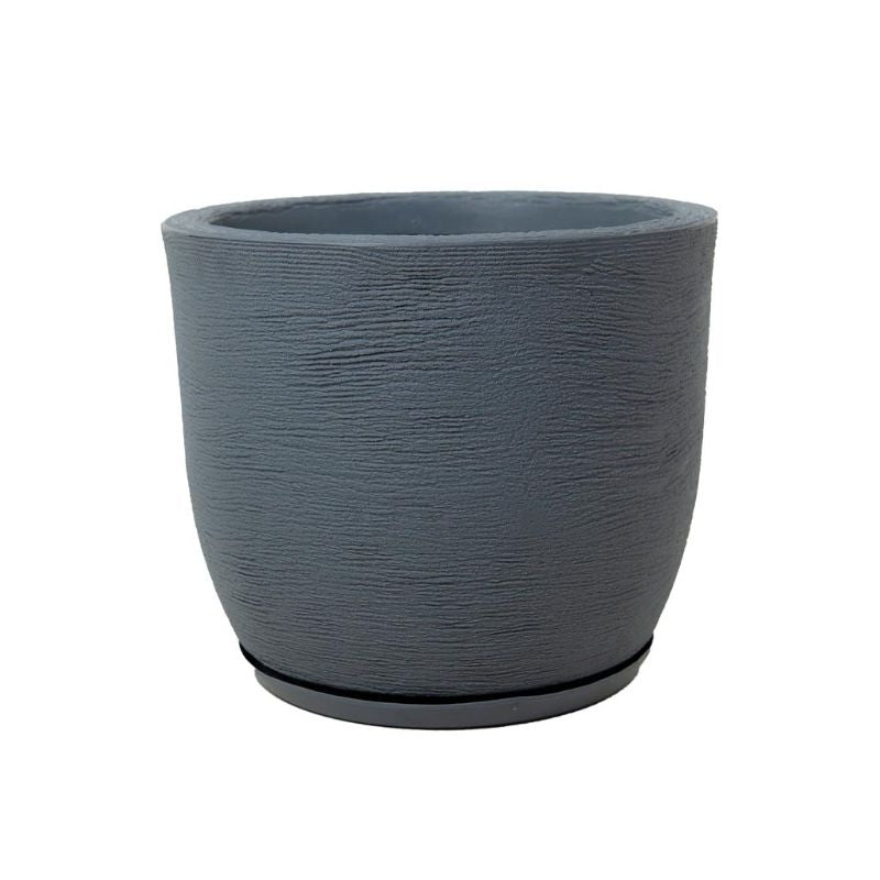 Vaso de Planta Redondo Bojo Escovado Número 2