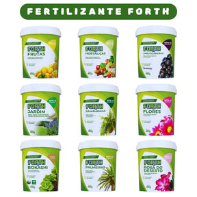 Forth Adubo Fertilizante Mineral Misto 400g - Nutrição Completa para Plantas
