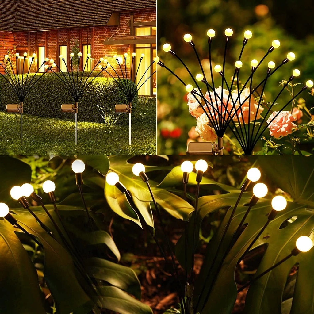 Kit Luz Solar Vagalume LED — Jardim e Varanda IP65
