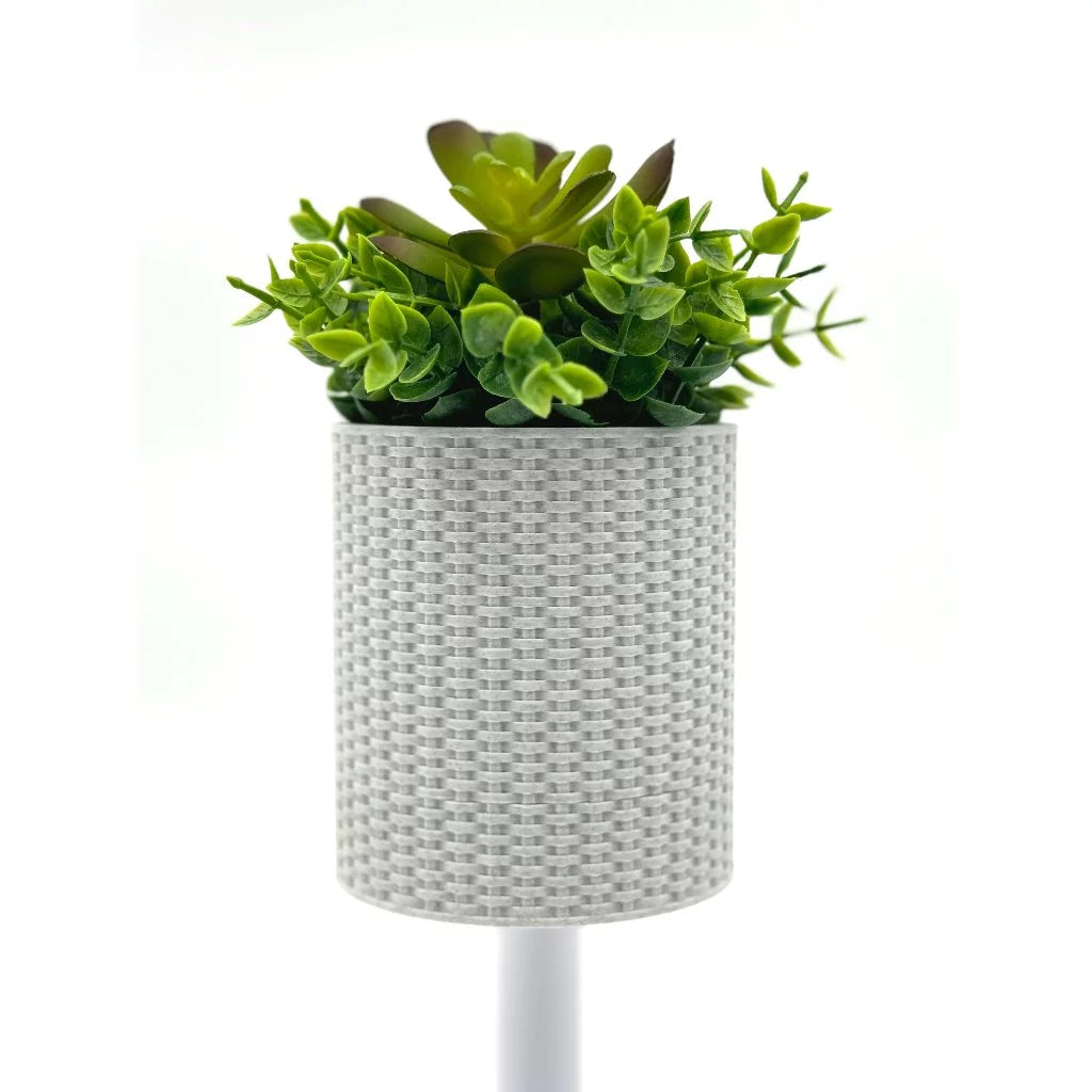 Vaso Cesta de Parede Decoração Planta Suculenta Ambientes - Linha Fioralto
