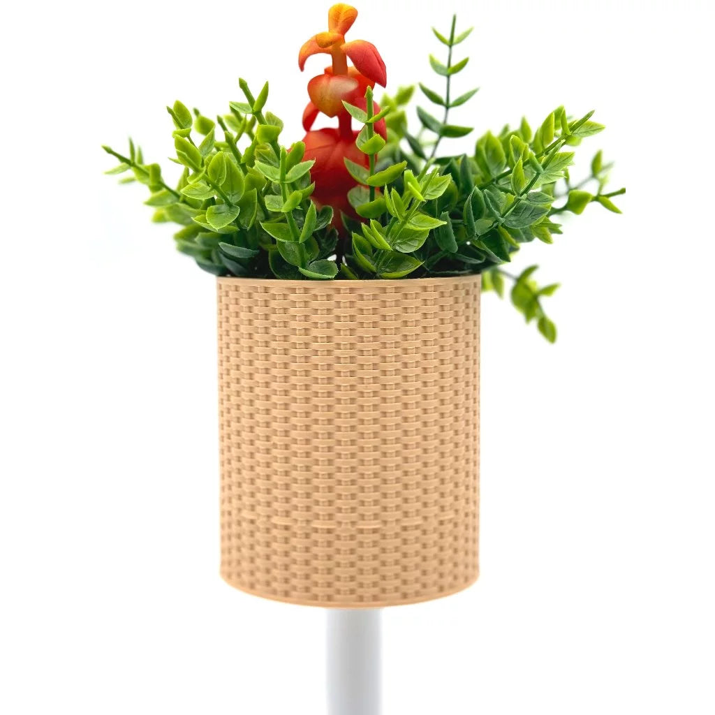 Vaso Cesta de Parede Decoração Planta Suculenta Ambientes - Linha Fioralto