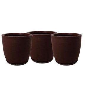Vasos para Plantas Kit Bojo Escovado nº 2