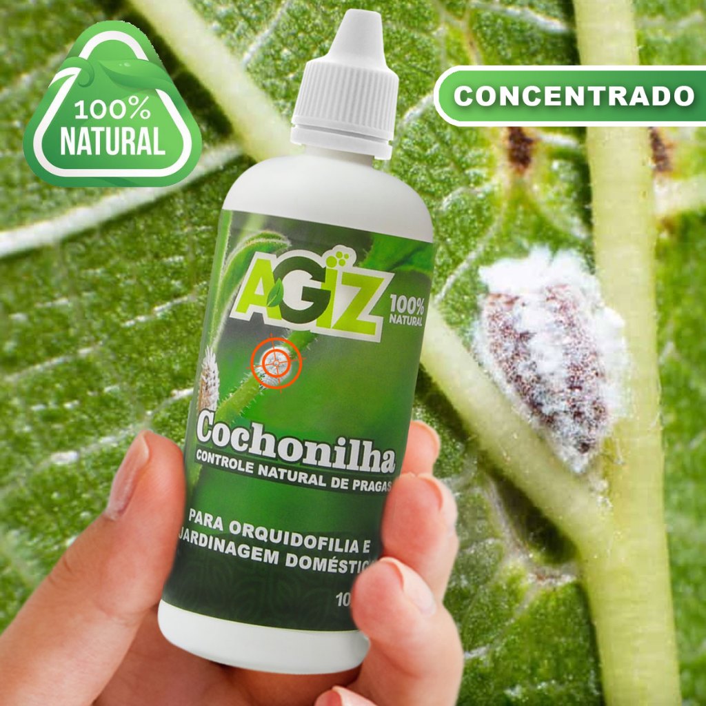 Mata Cochonilha Líquido 100% Natural - Rende 20 Litros