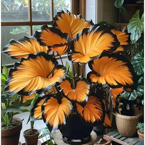Sementes Raras de Caladium Tigre Solar com Manual de Cultivo - Pronta Entrega e Envio em 24h