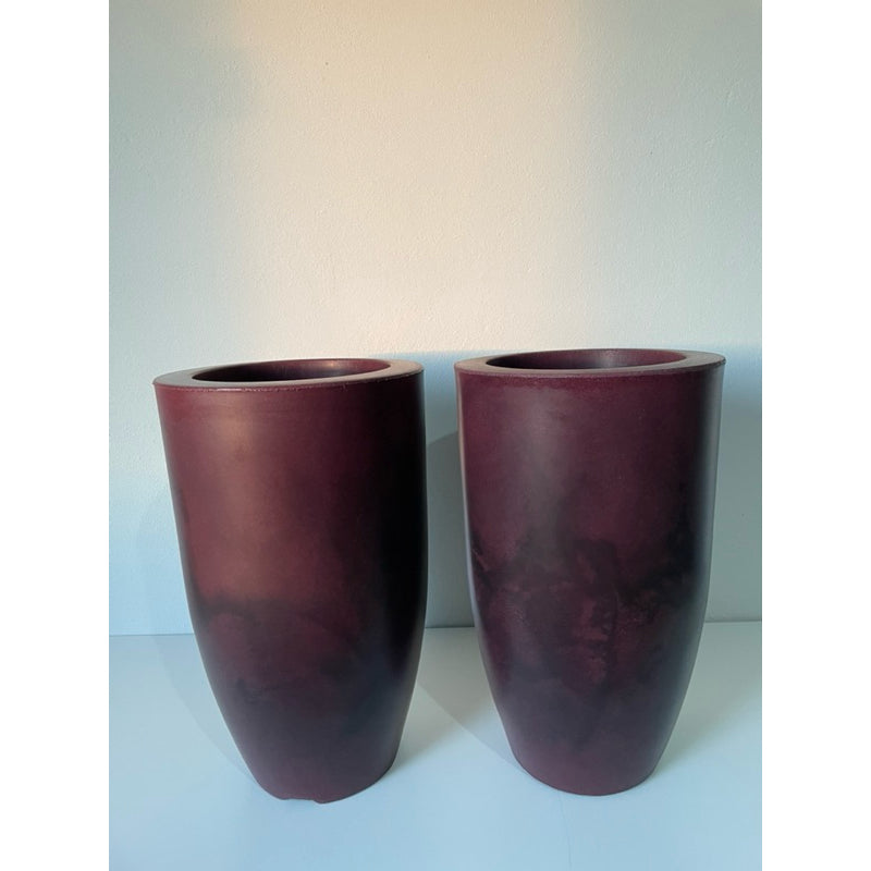 Kit com 2 Vasos para Plantas Coluna nº 1 40x24x15 cm