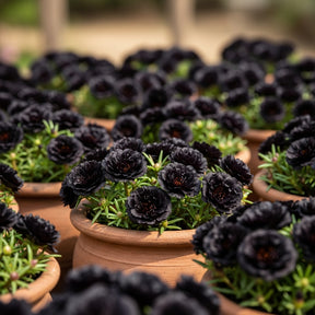 Flores Onze Horas Sementes Pretas Triplas Dobradas