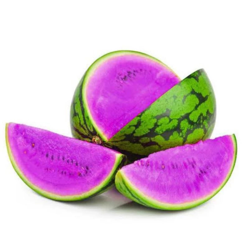 Sementes de Melancia Safira Roxa com guia de cultivo