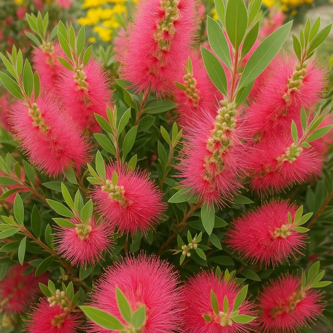 Muda de Calistemo Escova-de-Garrafa — Flores o Ano Todo
