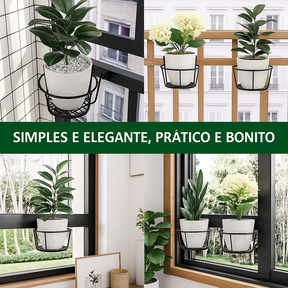 Suporte para vaso de plantas | Floreira Vertical + Brinde