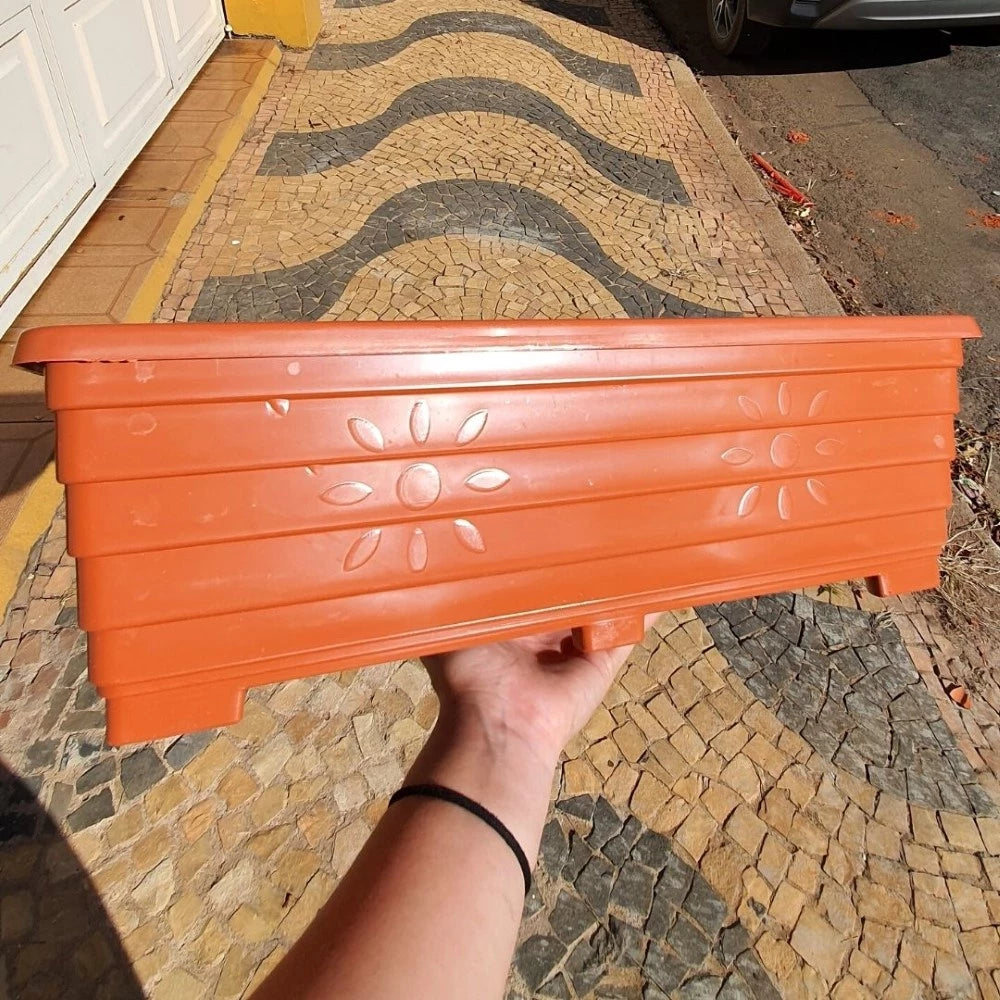 Vaso Jardineira para Plantas Floreira de Plástico de Jardim