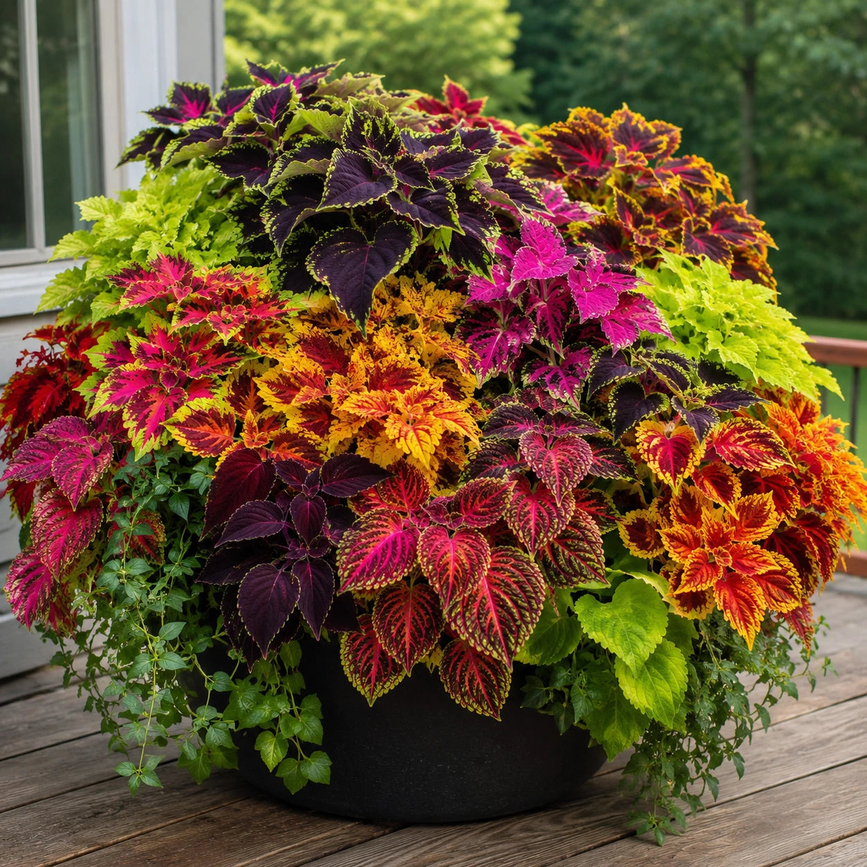 Sementes de Coléus Colorido — 300 Unidades para Jardins