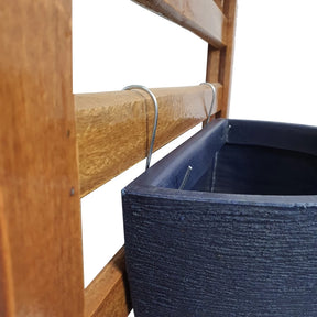 Kit 20 Ganchos Multiuso De Fixação Para Vasos de Parede E Jardim Vertical