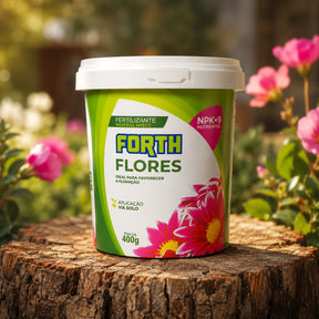 Adubo Fertilizante para Flores 400g – Floração Intensa