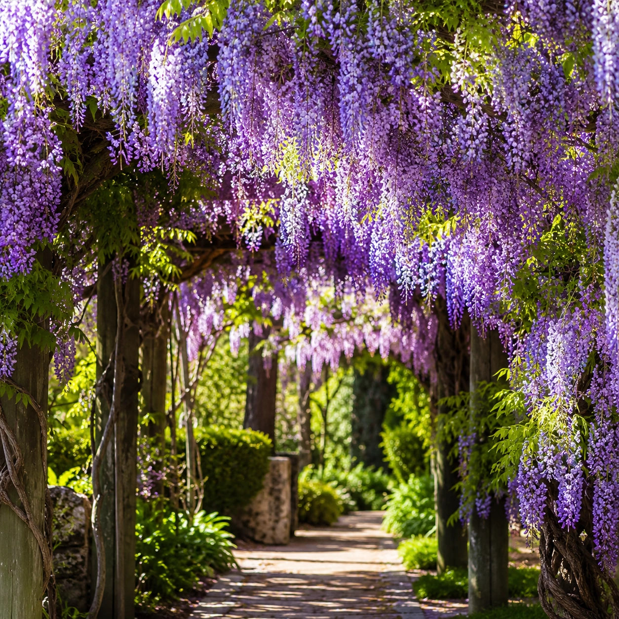Sementes de Glicínia Wisteria — Rainha das Trepadeiras