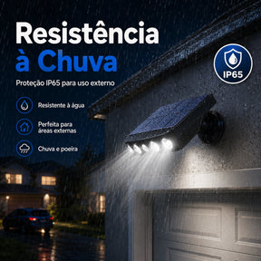 Refletor Solar de LED Segurança com Sensor de Movimento