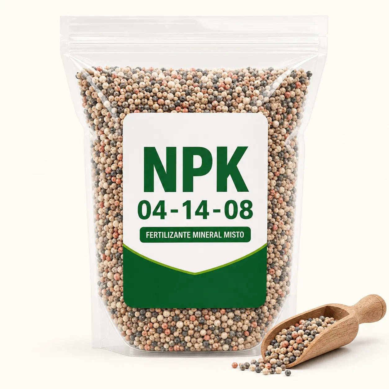 NPK Fertilizante 04-14-08 - 5 kg para Floração e Frutos