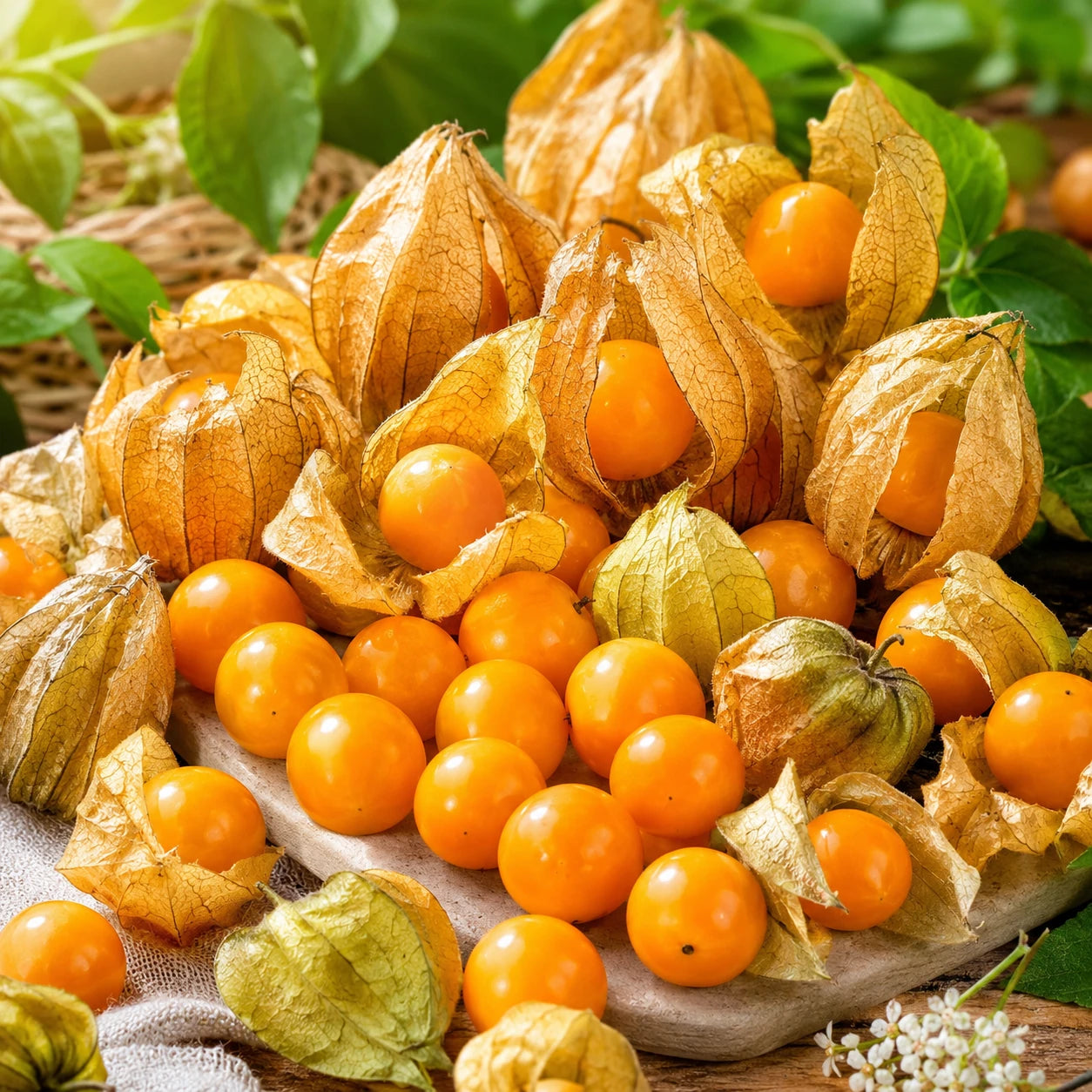 Sementes de Fisális GoldenBerry – Fruto Exótico para Casa