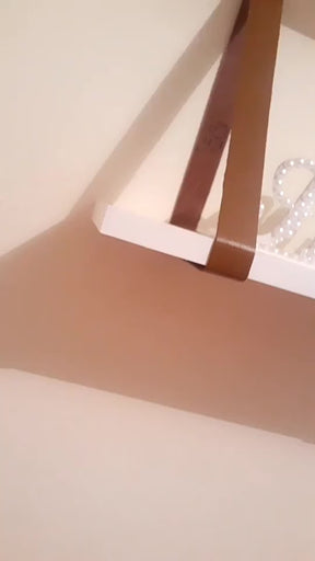 Kit 2 Prateleiras MDF 45 cm Branco Couro ecologico Pronta Entrega