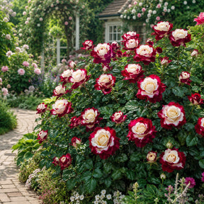 Rosa Bicolor – Sementes de Rosa Mesclada – Beleza Rara com Alto Potencial Germinativo