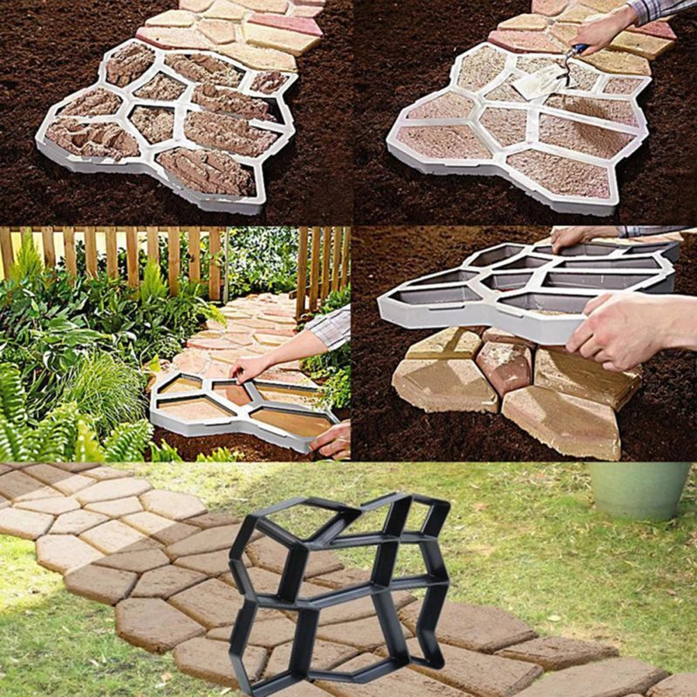 Molde para Piso de Concreto Jardim, Quintal e  Calçada