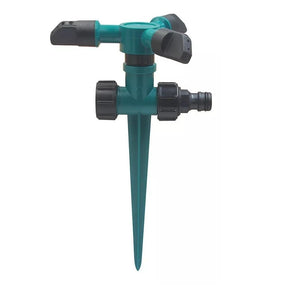 Aspersor para Jardim com 3 Braços Rotativos e Cobertura Uniforme