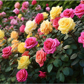 Sementes de Rosas Coloridas – 360 Unidades para Cultivo de Flores Belíssimas