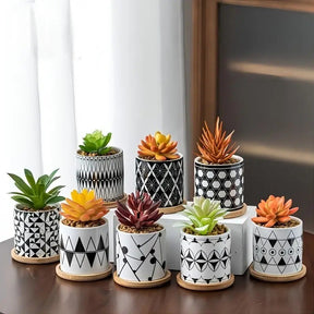 Vaso de flor Cachepô Decorativo Plastico