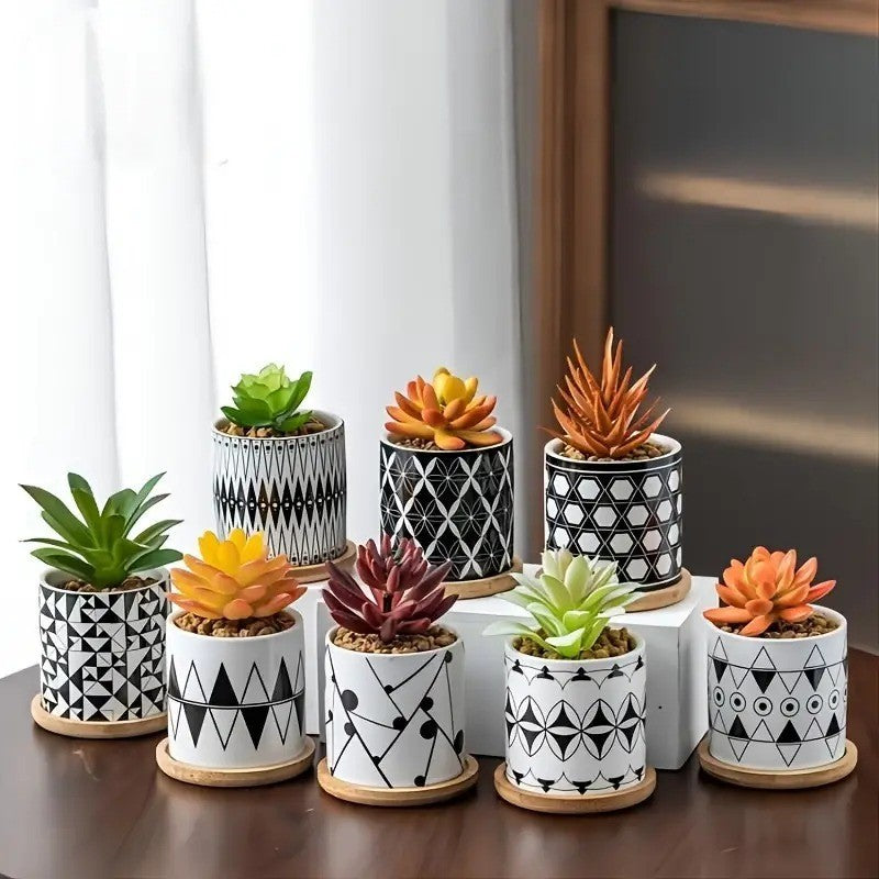 Vaso de flor Cachepô Decorativo Plastico