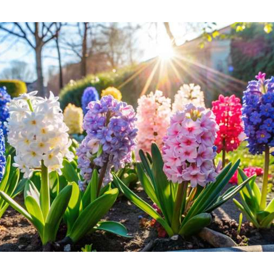 Flor Jacinto Original - 100 Sementes Sortidas para Cultivar Novas Plantas