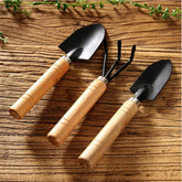Kit de ferramentas para jardinagem conjunto com 3 pecas