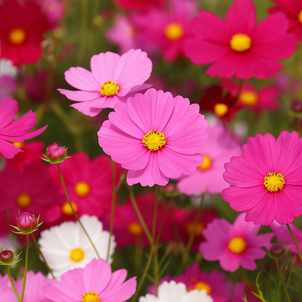 Sementes de Cosmea Sensação Sortida – Flores Ornamentais para Jardim