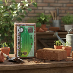 Pó De Coco Mágico Coquim Substrato Orgânico Para Plantas - Ideal para Vaso, Jardim, Orquídea, Rosa, Lírio, Suculenta e Horta
