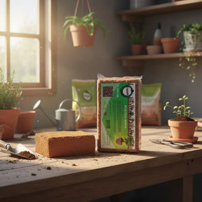 Pó De Coco Mágico Coquim Substrato Orgânico Para Plantas - Ideal para Vaso, Jardim, Orquídea, Rosa, Lírio, Suculenta e Horta