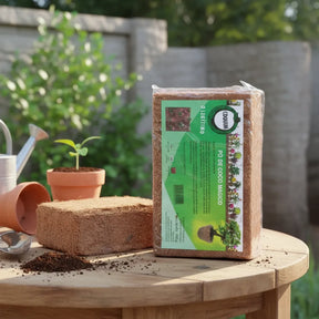 Pó De Coco Mágico Coquim Substrato Orgânico Para Plantas - Ideal para Vaso, Jardim, Orquídea, Rosa, Lírio, Suculenta e Horta