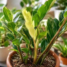Planta da Fortuna Zamioculca Amartela - 100 Sementes + Manual de Cultivo
