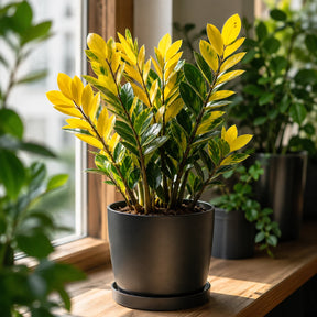 Planta da Fortuna Zamioculca Amartela - 100 Sementes + Manual de Cultivo